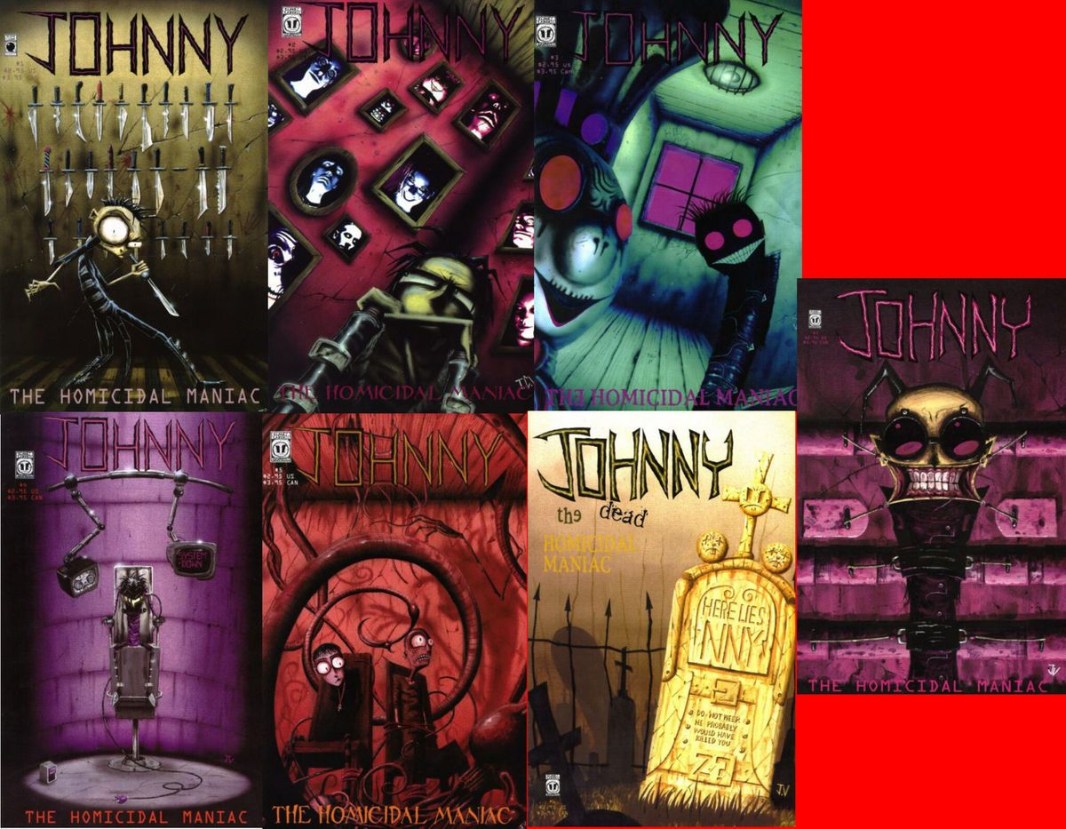  The Homicidal Maniac Set 1 7 Jhonen Vasquez Invader Zim JTHM