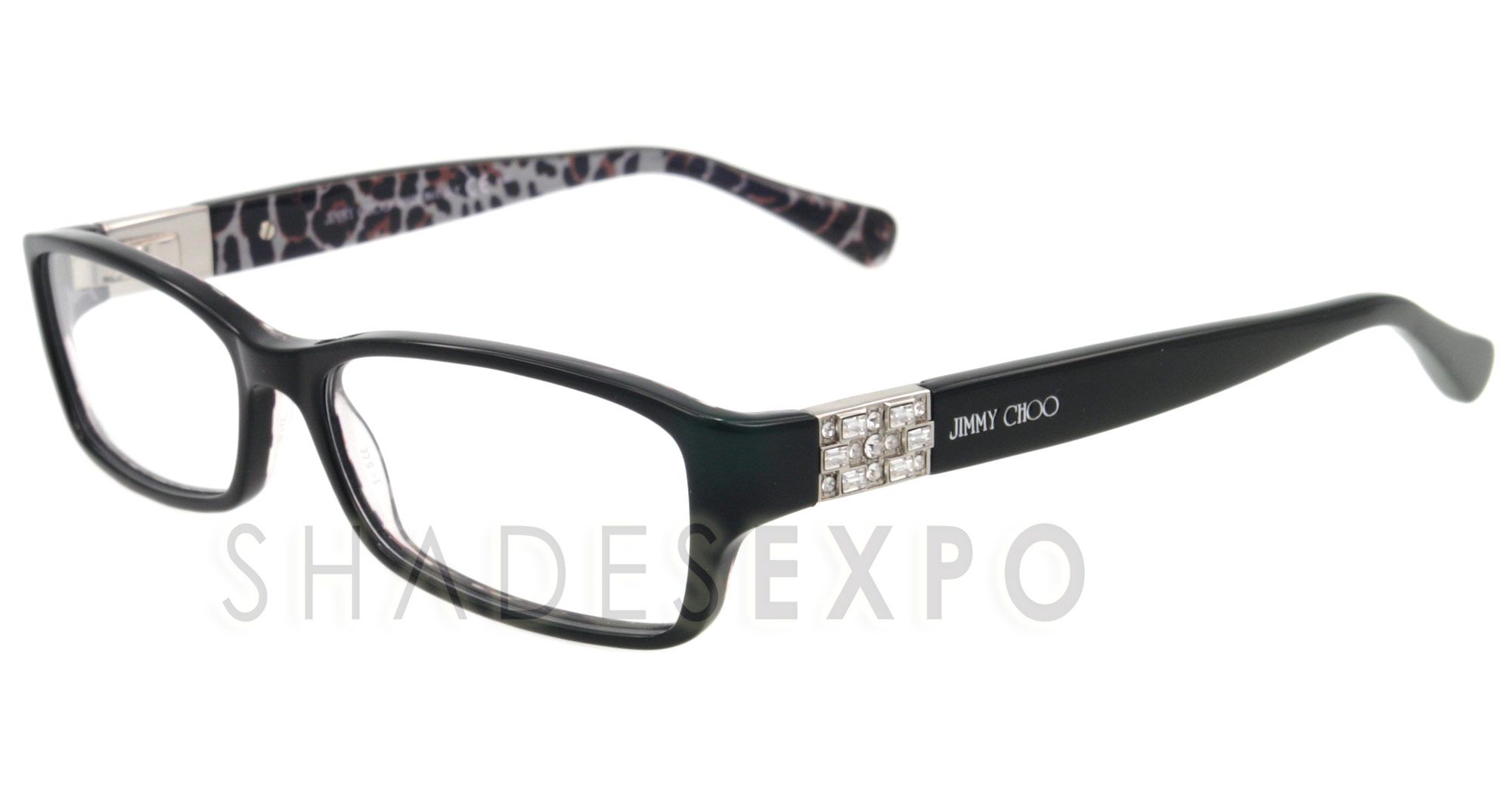 New Jimmy Choo Eyeglasses JC 41 Panther AXT 53mm JC41 Authentic