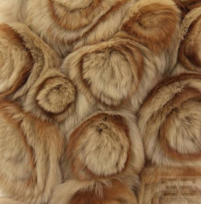 Jocelyn Brown Rex Rabbit Fur Scarf
