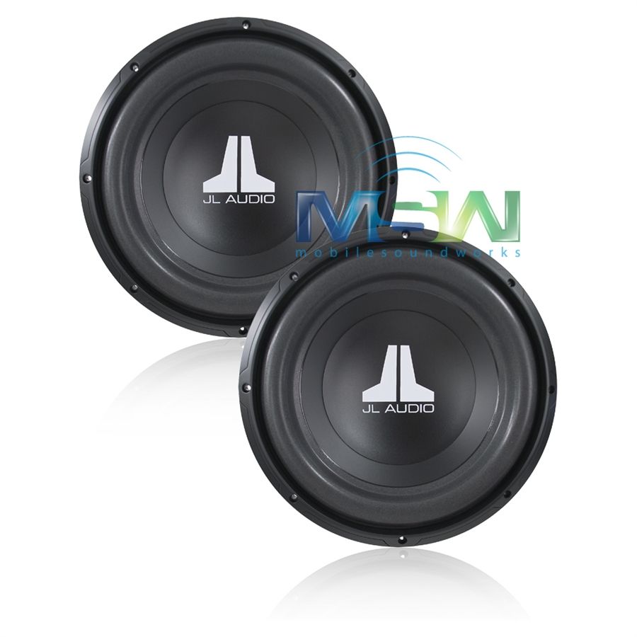 JL Audio® 12W0V3 4 12 W0V3 4 Ohm Subs Subwoofers Sub Woofer 12W0