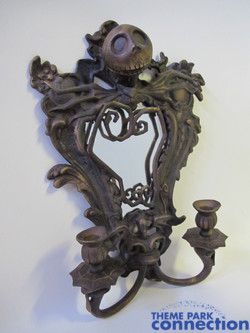  1500 Bronze Jack Skellington Nightmare Jody Daily Display Wall Mirror