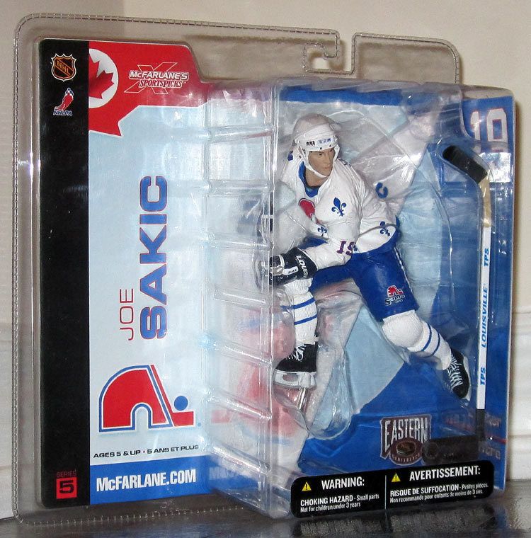 Joe Sakic Series 5 McFarlane Figure Nordiques Variant