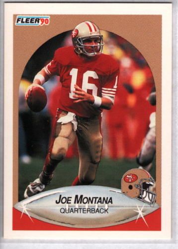 Joe Montana 1990 Fleer 10
