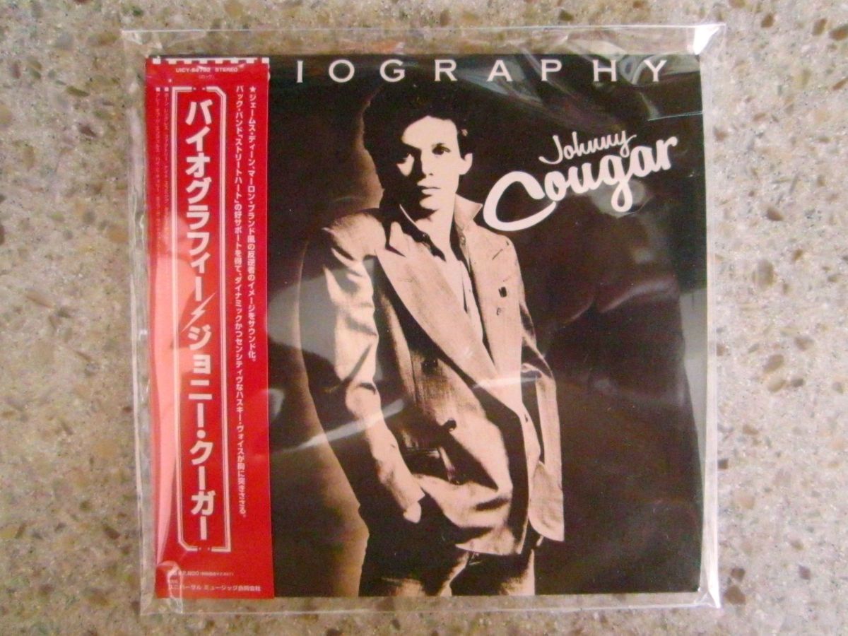 John Cougar Mellencamp Biography Japan mini LP CD Apr 2012 Universal
