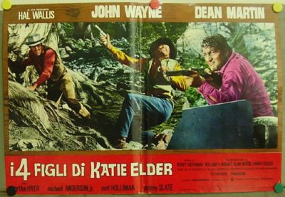 CT65 Sons of Katie Elder John Wayne Dean Martin ITA C