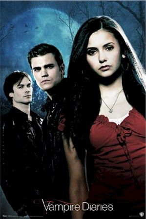 TV POSTER 3 SET THE VAMPIRE DIARIES  