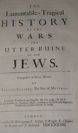 Josephus 1683 Ancient History Jews Rome Greece Folio  