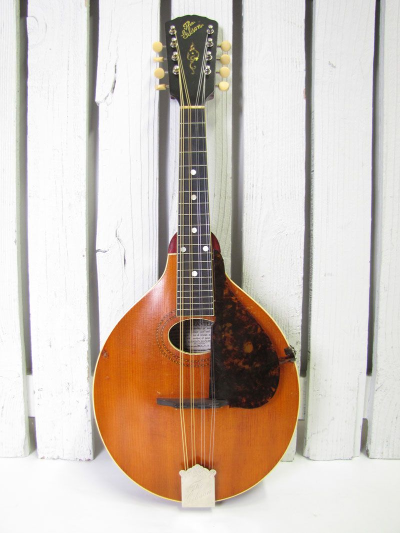 1915 Gibson Style A 3 Mandolin in Natural Finish  