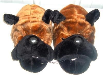 Dog Great Dane Men Plush House Slippers Shoe M9 10 New