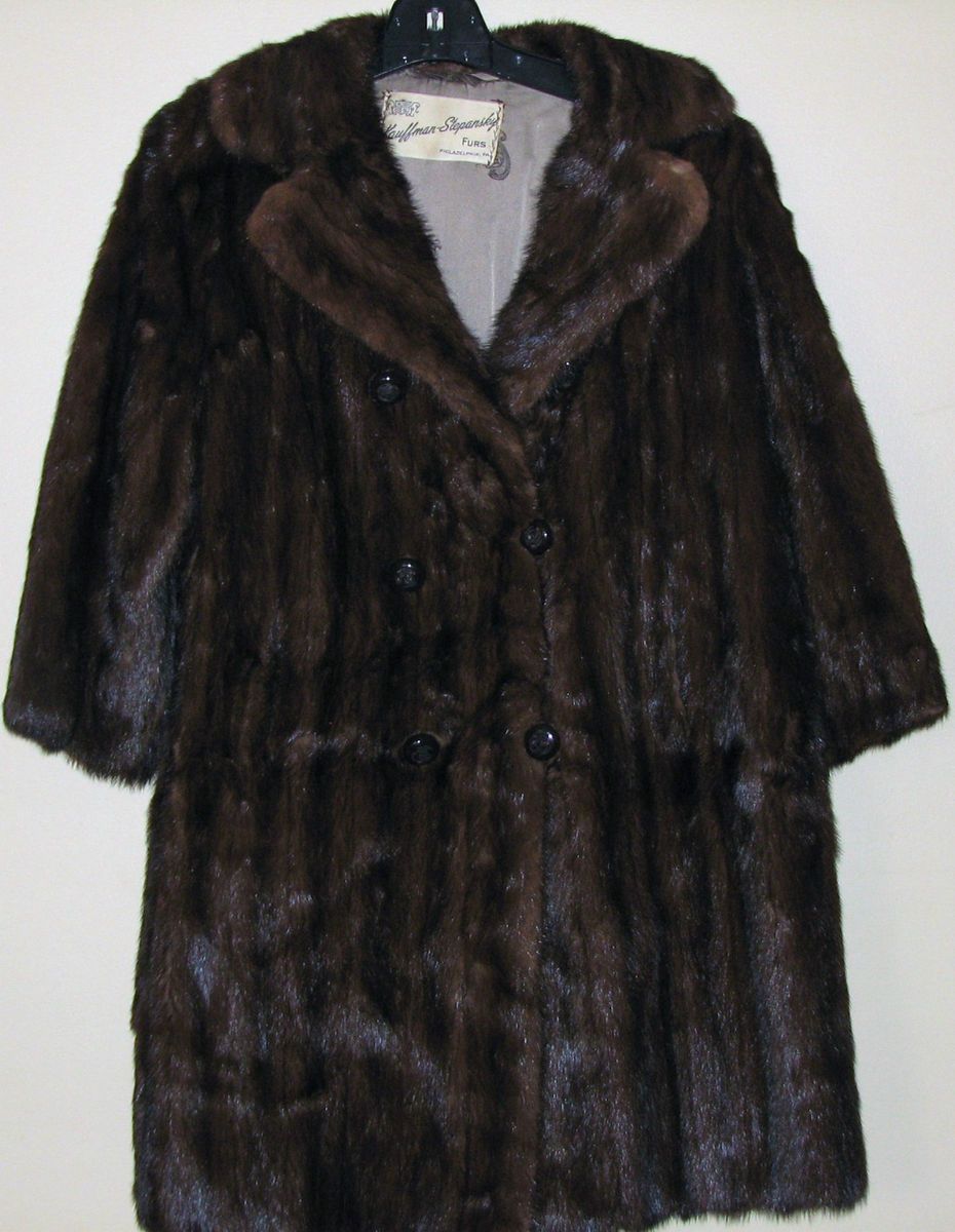 Vintage Kauffman Stepansky Mink Coat