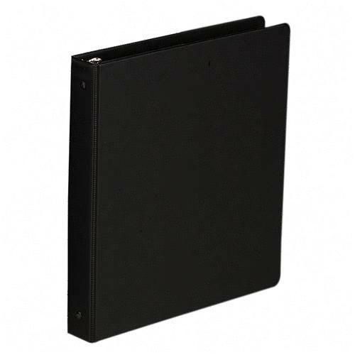 DZ Half Size Binder 8 1 2” x 5 1 2” Sheets 1” Ring Black 8 5 x