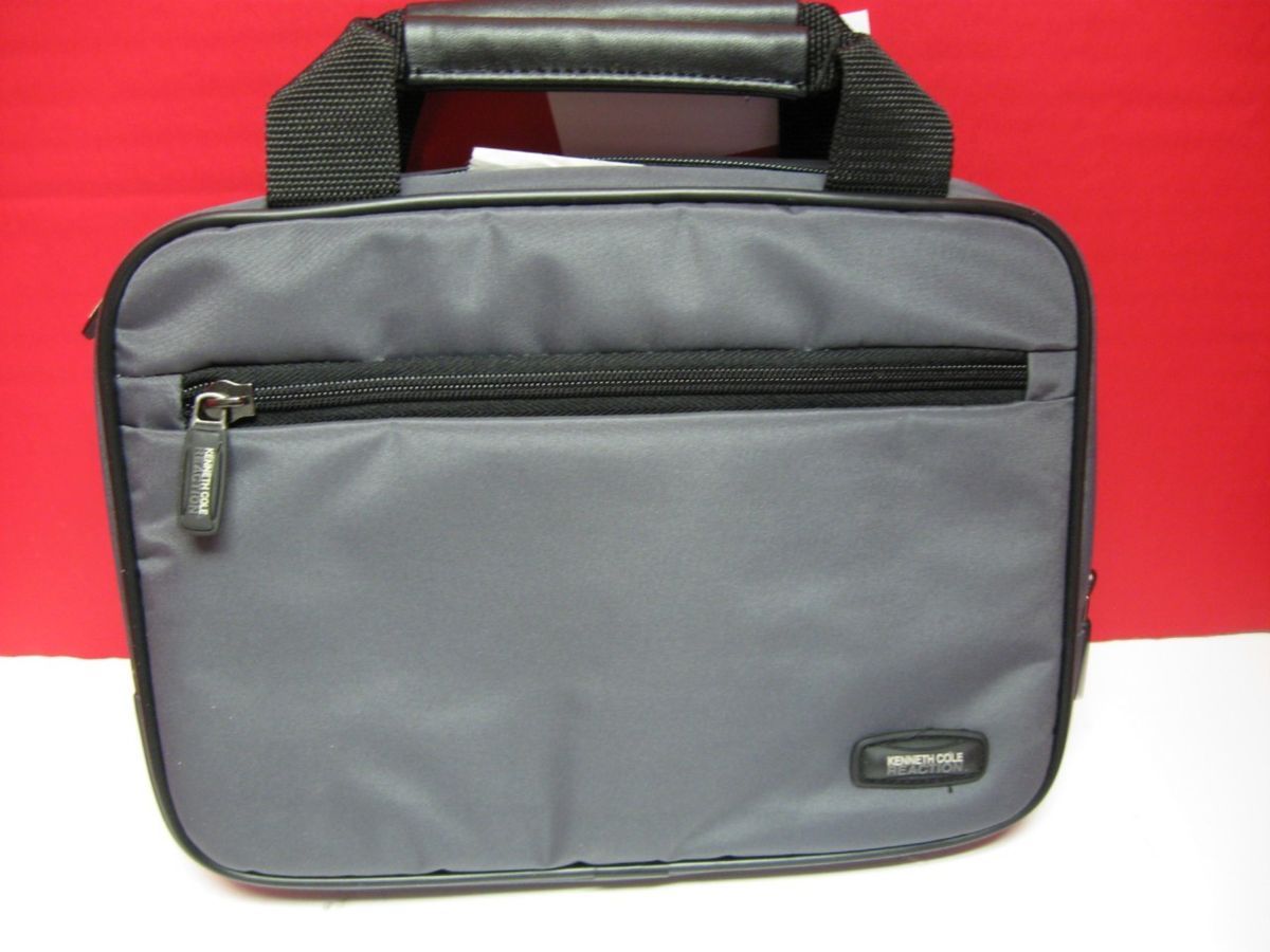 Kenneth Cole Reaction R Tech 10 2 Tablet Laptop Bag Case Gray Netbook