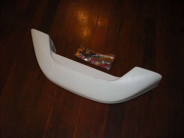 KG CIK 02 Kart Front Spoiler White New