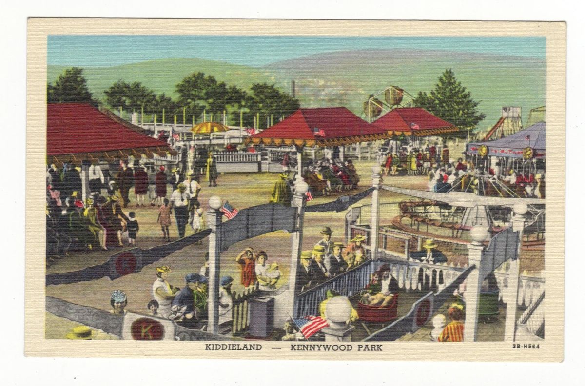 Kennywood Park Old Kiddieland Pittsburgh PA 1943