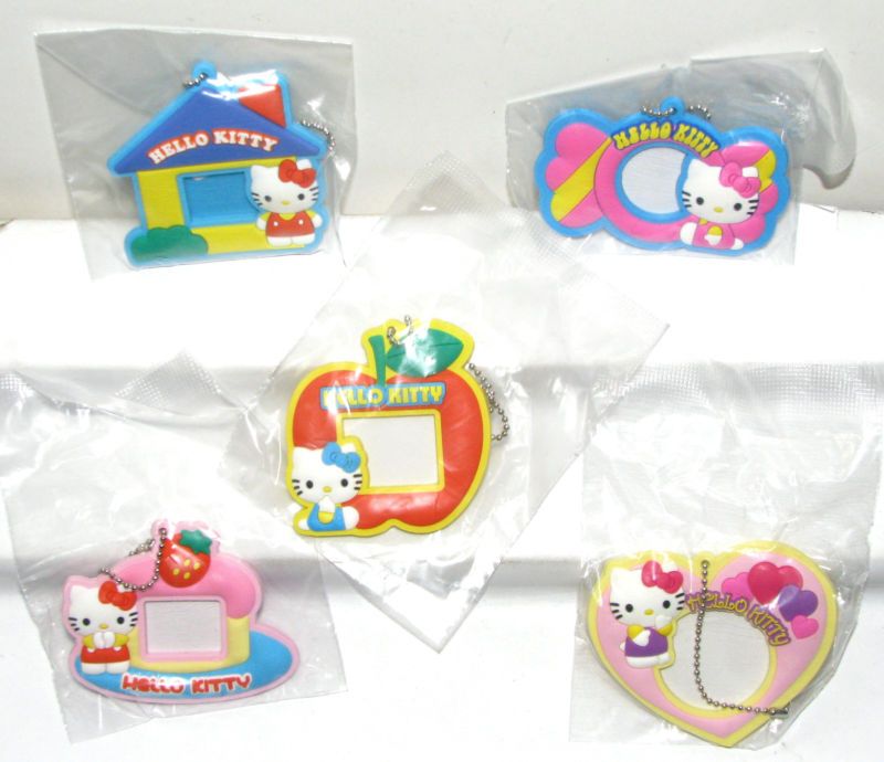 Sanrio Hello Kitty Photo Frame Keychain Figure x 5