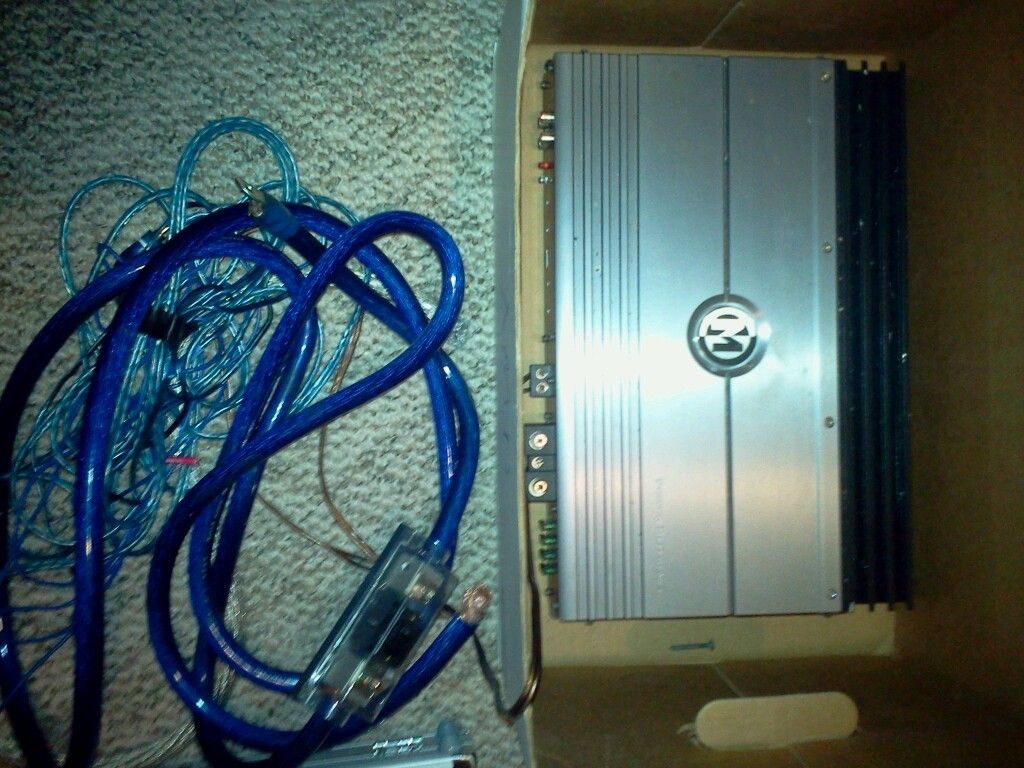 Memphis 1000 Watt 1 Channel Amp