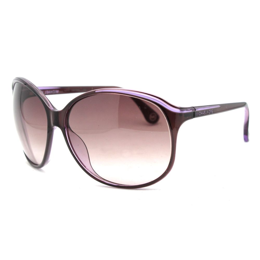 Michael Kors ML2728S La Palma 200 Dark Brown Purple Oversized Round