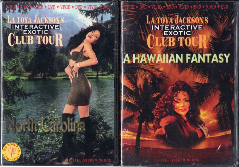 Lot of 2 Latoya Jacksons Interactive Exotic Club Tour