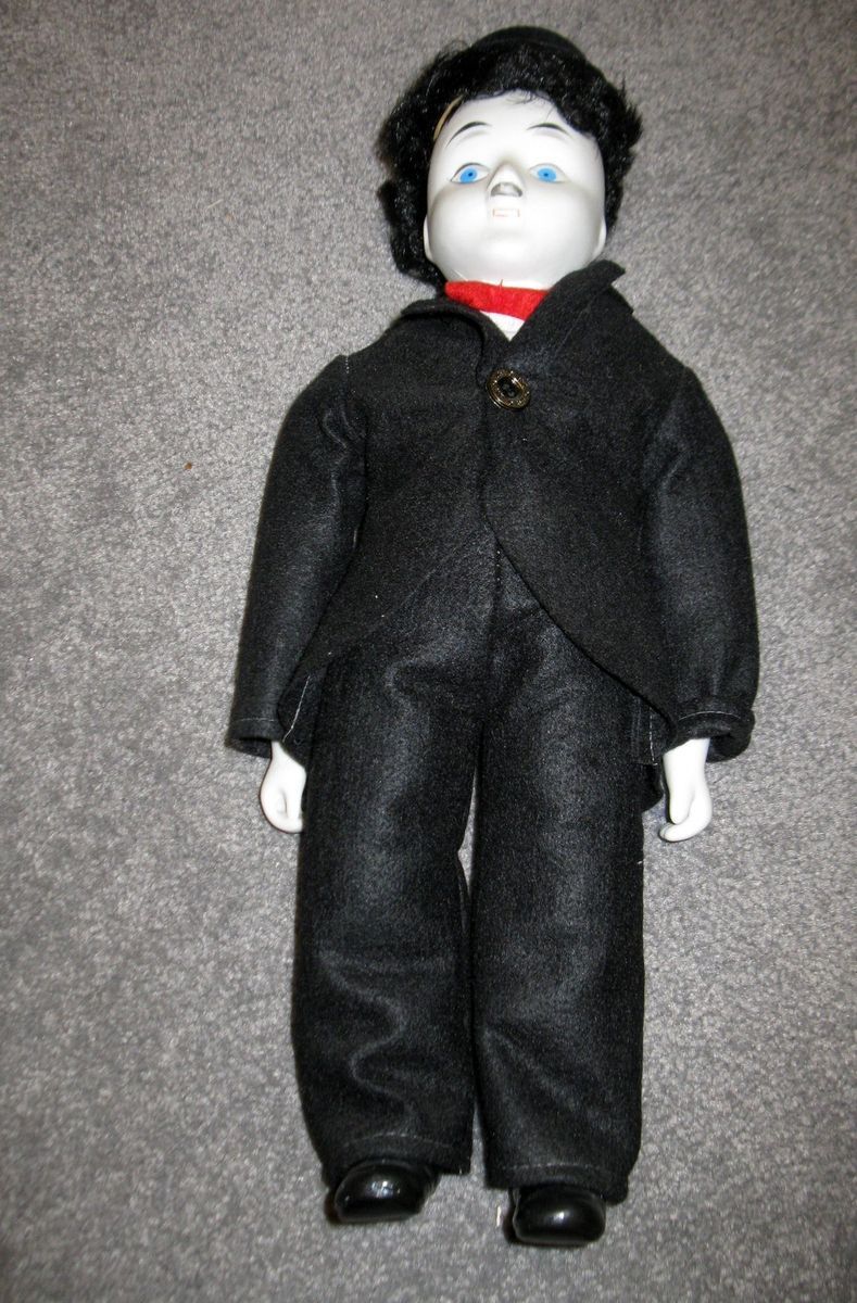 Doll Wonderful Charlie Chaplin Porcelain Doll A12