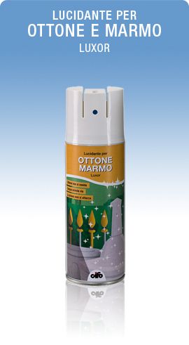 Cifo Luxor Lucidante Pulizia Spray Ottone E Marmo