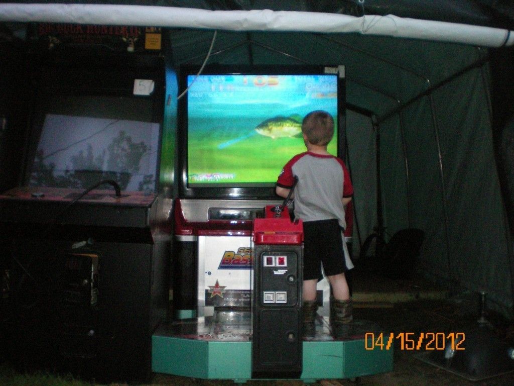 Sega Bass Fishing Arcade Machine on PopScreen