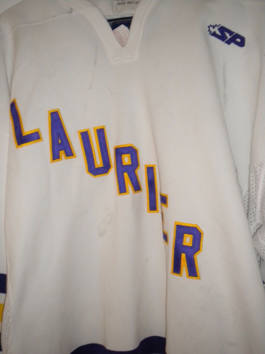 CIS Wilfrid Laurier University Game Worn Hockey Jersey