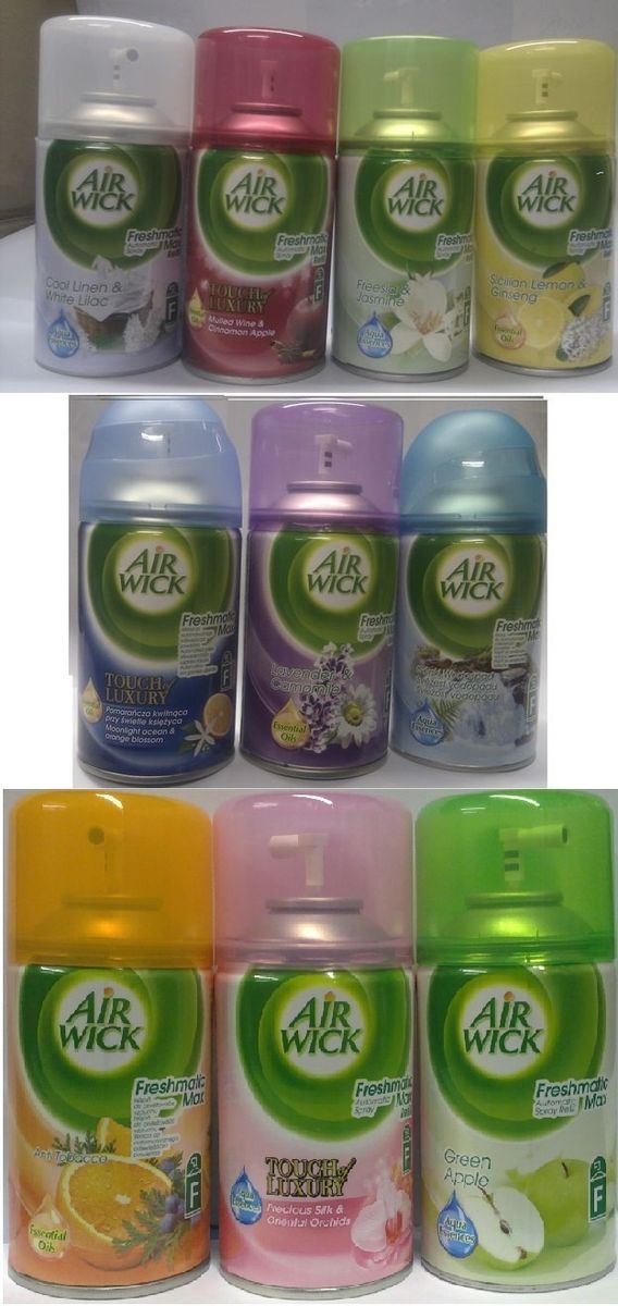 Air Wick Freshmatic Various Refills Spray Mulled Wine Freesia