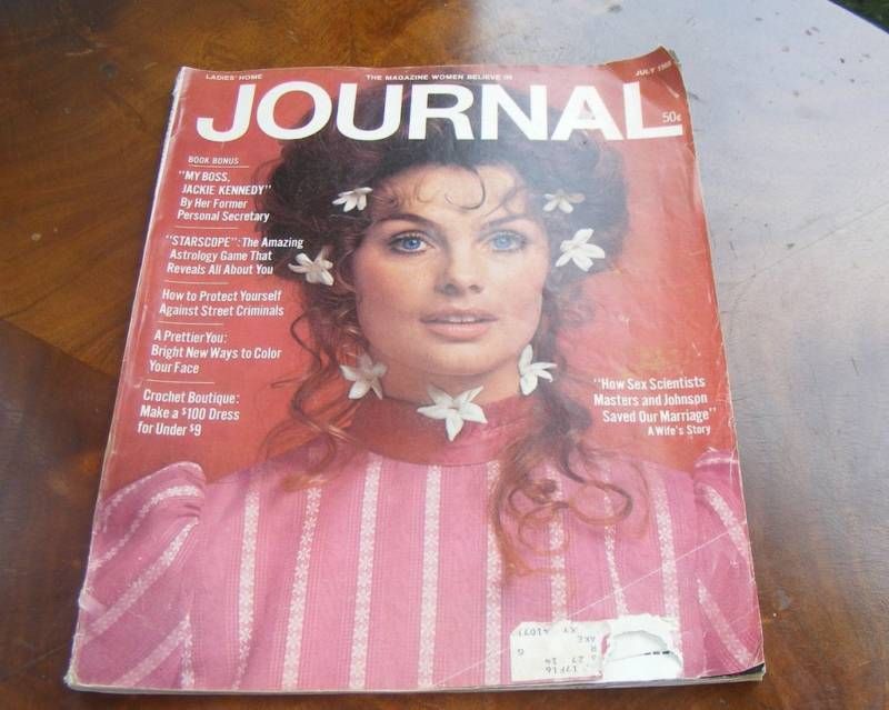 July 1969 Ladies Home Journal Jackie Kennedy Vanderbilt