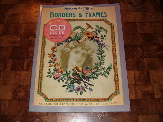 Lifetime Borders Frames Scrapbooks Scrapbooking Crafts with CD