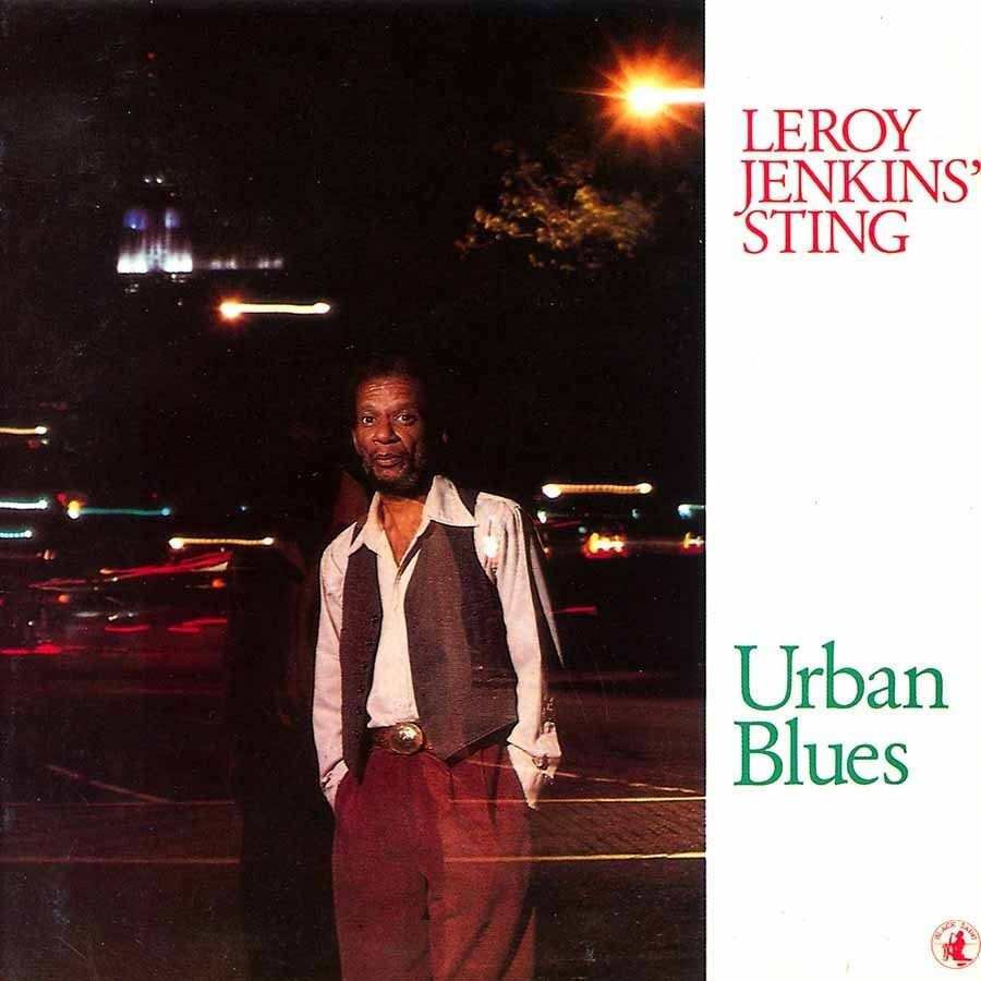 Leroy Jenkins Sting Urban Blues Black Saint Vinyl LP