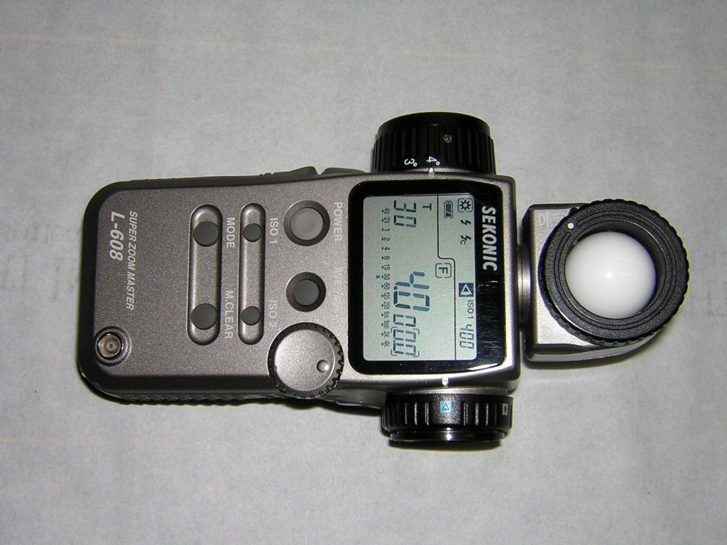 Sekonic L 608 Light Meter