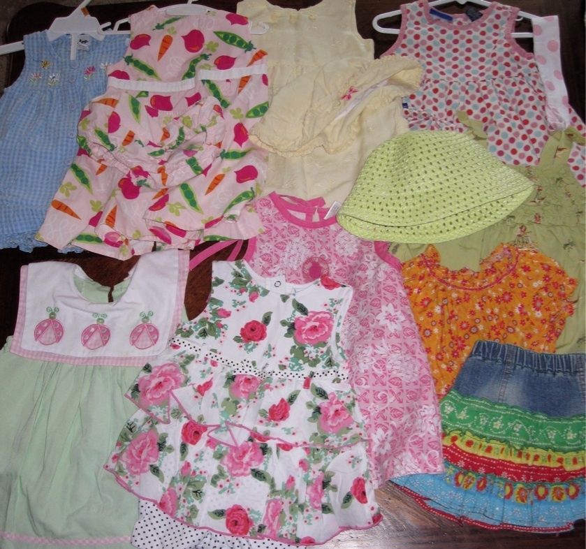 Girls Size 18 24 MO 2T Sundress Clothes Lot Gymboree