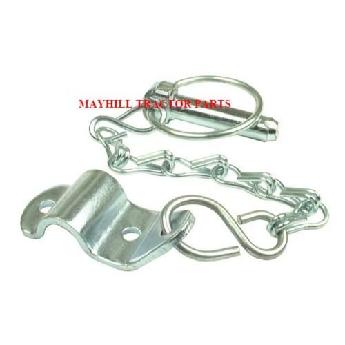 Massey Ferguson Lynch Pin Chain Bracket Assembly