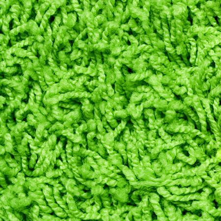 Small Solid Hot Lime Green Shag Accent Area Rug 2x4