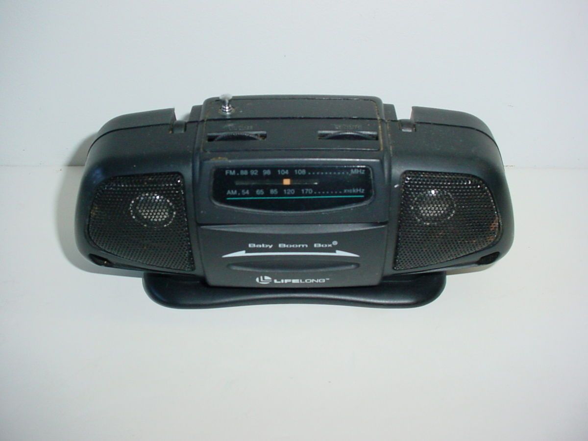 Baby Boom Box Lifelong Radio Am FM Portable Stereo Mini Life Long