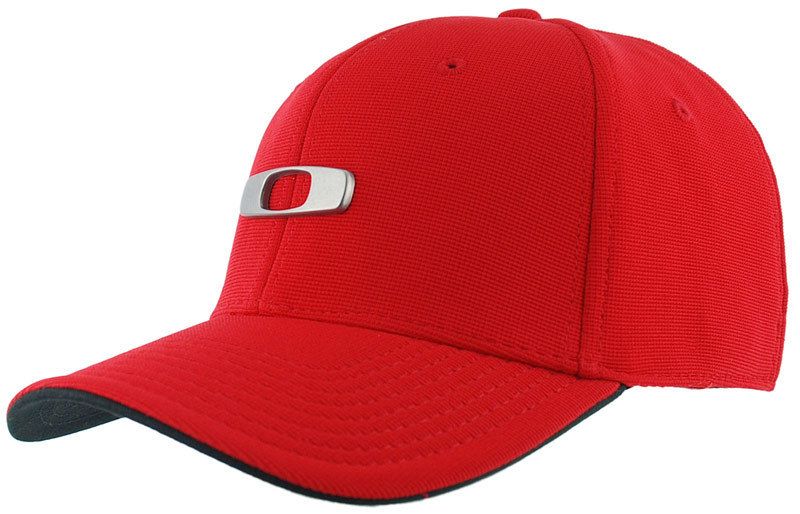 Oakley Metal Gas Can Cap Red Line Flex Fit 91220 465 Brand New