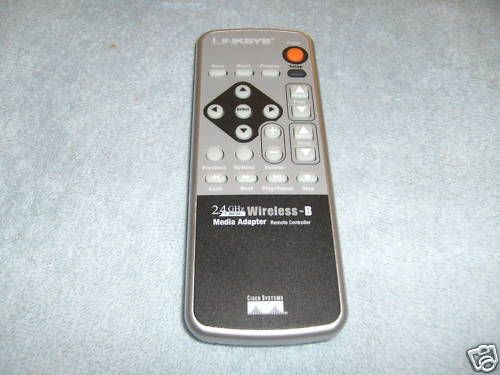 Linksys 2 4 GHz Wireless B Media Adapter Remote