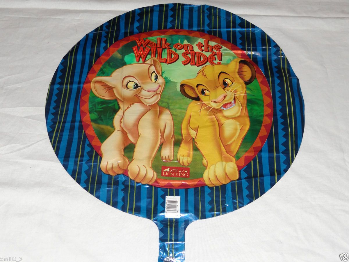 New Lion King Nala and Simba 18 Mylar Balloon Party Supplies