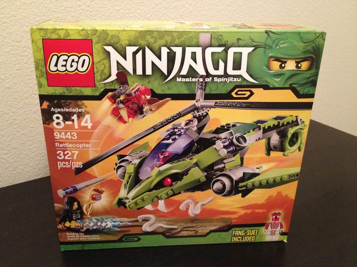 Ninjago Rattlecopter NEW minifigs Lloyd Garmadon Fang Suei Kai SEALED