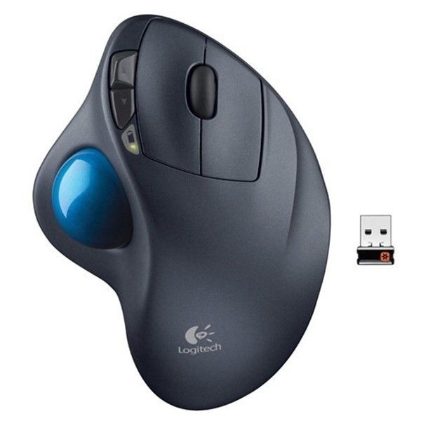 Logitech Wireless Ergonomic Trackball M570 Mouse for PC Mac