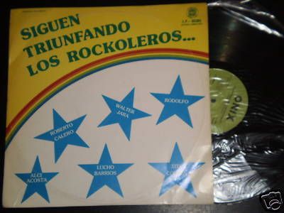 Alci Acosta Los Rockoleros Onix Mint LP