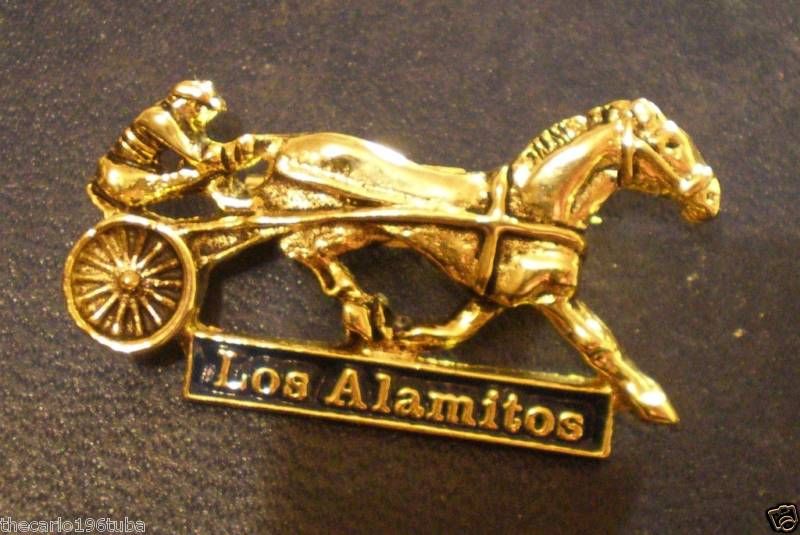Los Alamitos Harness Racing Pin Obsolete New Nice Gift