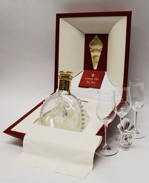 Louis XIII de Remy Martin Grande Champagne Cognac Set w 3 Glasses