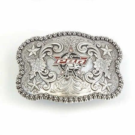 PBR Logo Oval Belt Buckles M F Western Products 37702