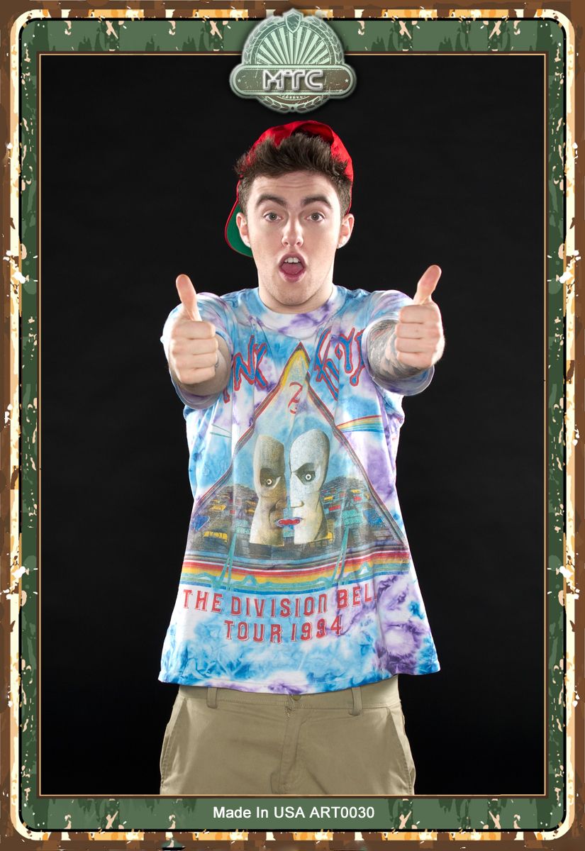 ART0030 Mac Miller Wearing A Pink Floyd Shirt Photo Fridge Magnet