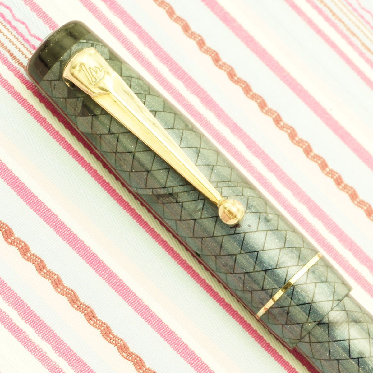 Vintage Mabie Todd Swan SM205 83 Snakeskin Fountain Pen Special