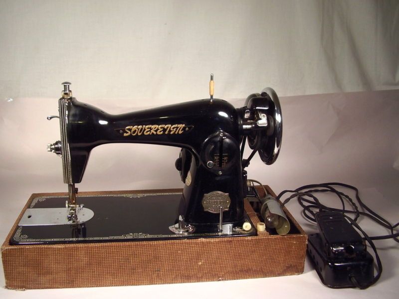 Vintage Precision Sewing Machine Sovereign Deluxe Japan