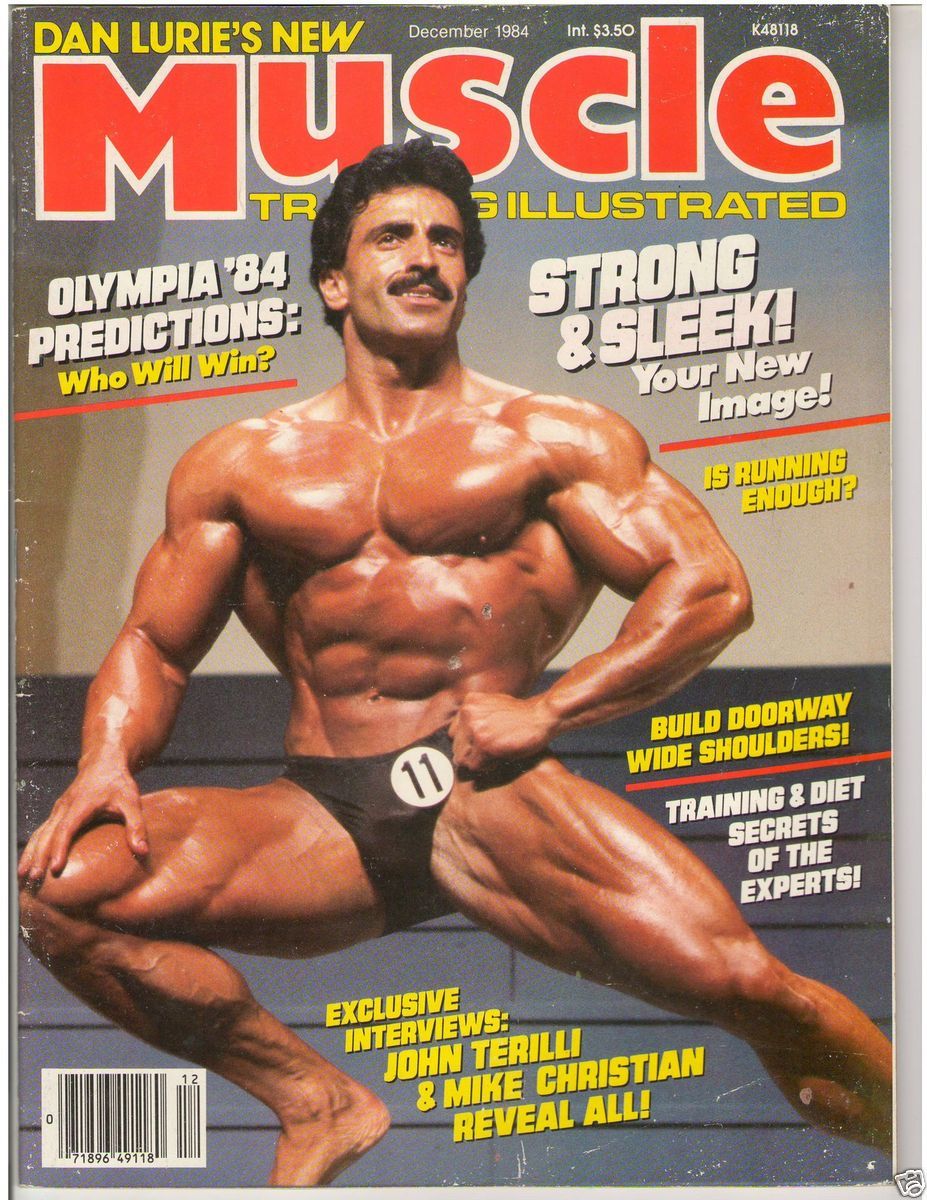 Muscle Training Dan Lurie Bodybuilding fitness magazine SAMIR BANNOUT