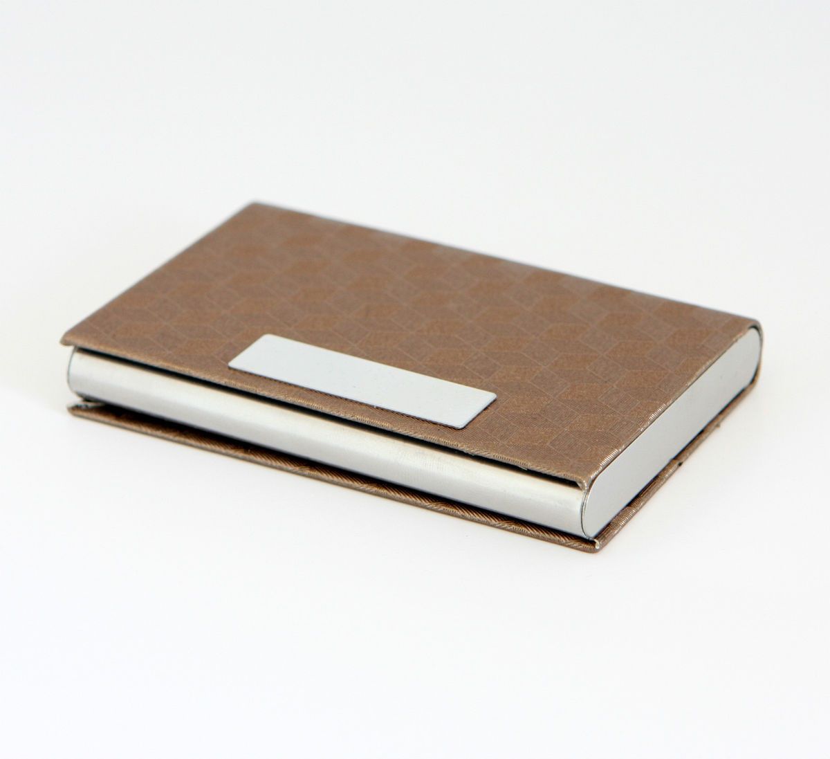 Magnetic Business Credit ID Card Holder Secure Metal Case