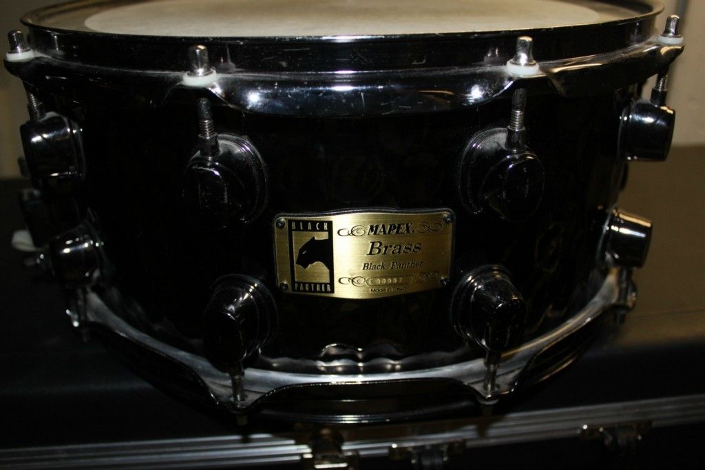 Mapex Black Panther Hammered 6 5x14 Snare Drum